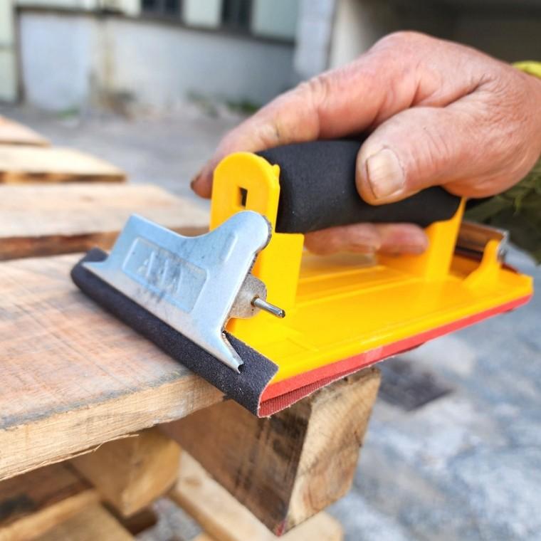 수동 핸드 사포 홀더 목공 철물 DIY