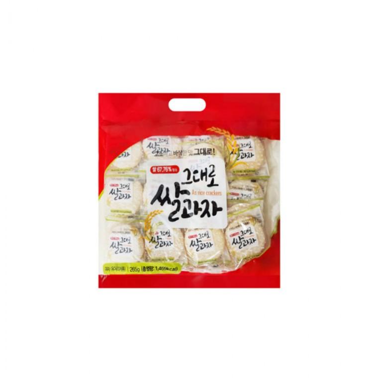 그대로 쌀과자 사무실간식 개별포장 265g
