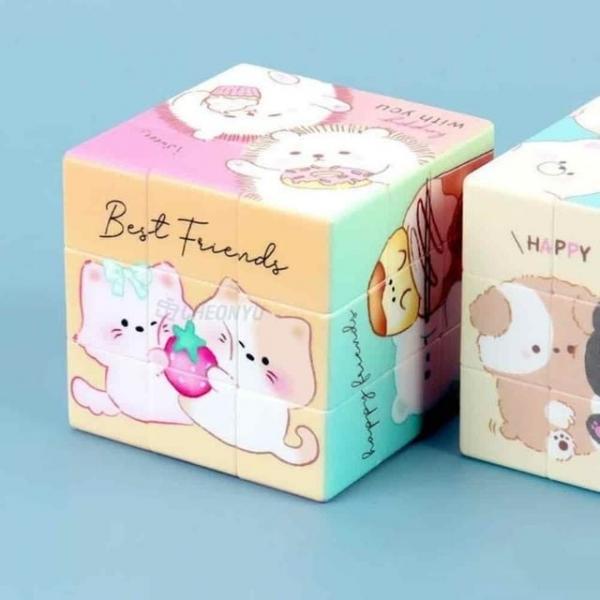 퍼즐큐브 3x3 캐릭터큐브 캐릭터퍼즐 3X3큐브 입체퍼즐