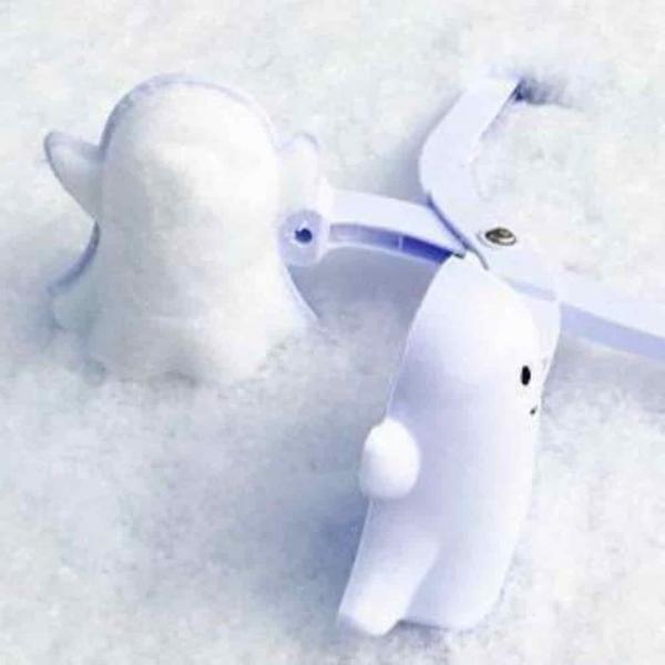 눈집게 아기유령 눈사람 눈뭉치 눈제조기 스노우볼메이커