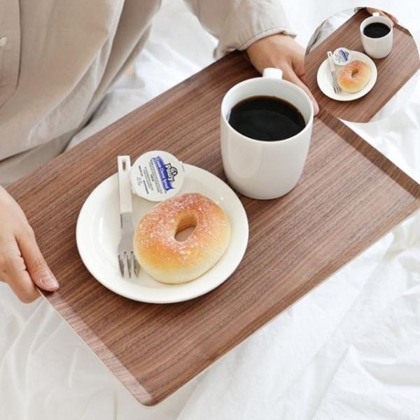 베이커리트레이 쟁반트레이 원목 쟁반 대형 월넛