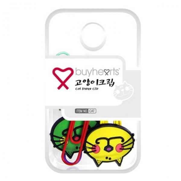 판교)고양이크립(CAT) 귀여운클립 동물클립 고양이클립 페이퍼클립 사무용클립