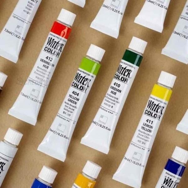 수채화물감 7.5ml 13개 수채화도구 미술재료 수채물감 물감세트