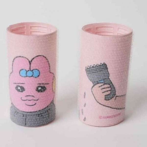 빤쮸토끼 헤어롤 1p 구르프 구루프 헤어롤러 정수리펌