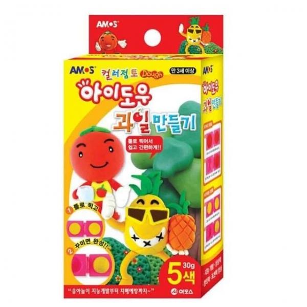 컬러점토 과일만들기 천사클레이 천사점토 칼라클레이 클레이재료