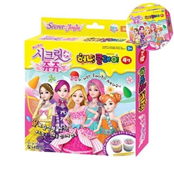 클레이만들기 미술용품 클레이 4색