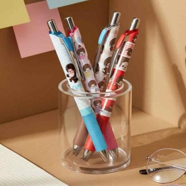 몬치치 에너겔 0.5mm 캐릭터펜 커스텀볼펜 예쁜볼펜 예쁜펜