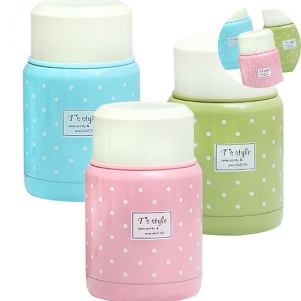 보온용기 보온도시락 보온보냉 죽통350ml