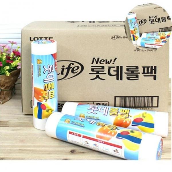 위생백 롤비닐백 위생롤백 30 X 40 X 500매 12개