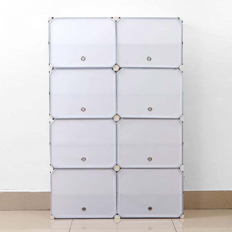 DIY 화이트 도어형 신발장(85x127cm) 슈즈정리