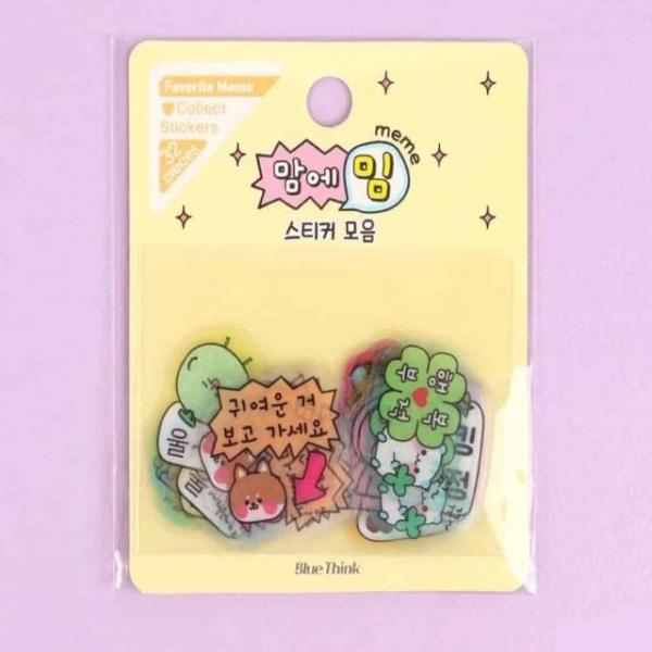 밈 스티커 랜덤 웃긴스티커 캐릭터씰 밈스티커 데코스티커