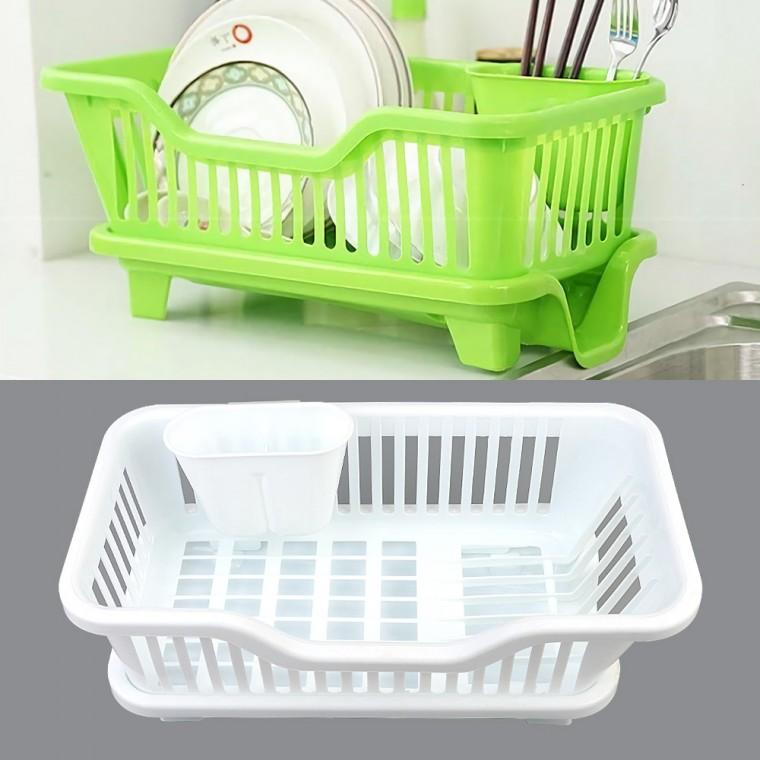 플라스틱 물빠짐 식기건조대