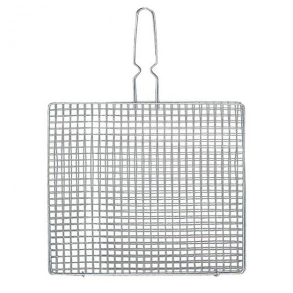 접석쇠 260mm x 260mm 숯불구이 손잡이 그릴판 양면석쇠 철판