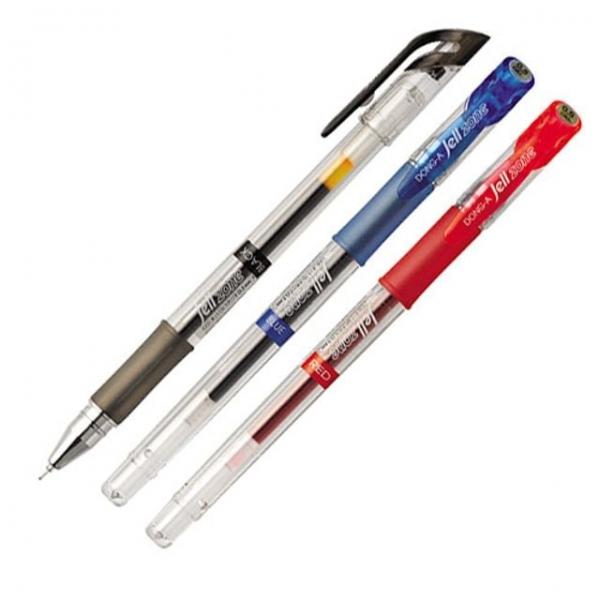 동아)젤존(0.5mm/적) 대량볼펜 판촉용볼펜 필기구 단체볼펜 0.5MM