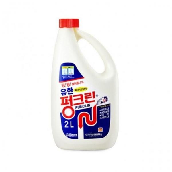유한 펑크린 2L - 개 (1개입) 배수관청소 하수관청소 유한펑크린 배수구세정제 배수구청소