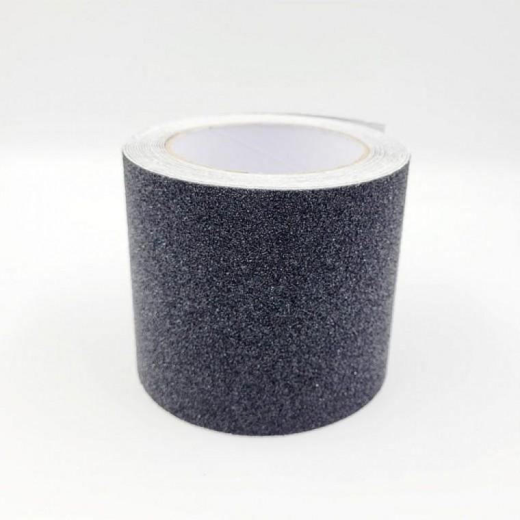 검은색 야외 미끄럼방지 테이프 5M X 10CM 고탄력 안전 방지용