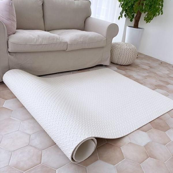 멀티 PE 롤매트 235x115mm 화이트 스포츠매트 안마의자매트 운동매트 운동용매트 요가매트