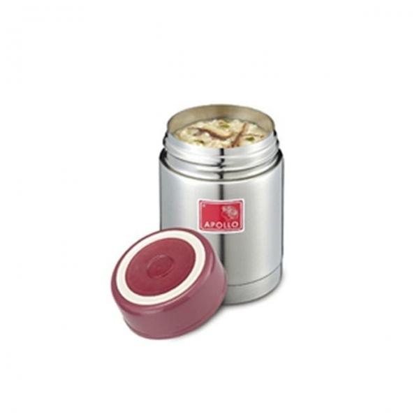 아폴로보온도시락AP-351_370ML 스테인레스도시락 미니보온도시락 진공보온도시락 죽통도시락 소형보