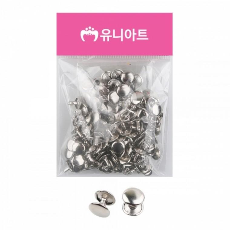 유니아트 2000 쇠단추 1cm (약80쌍)