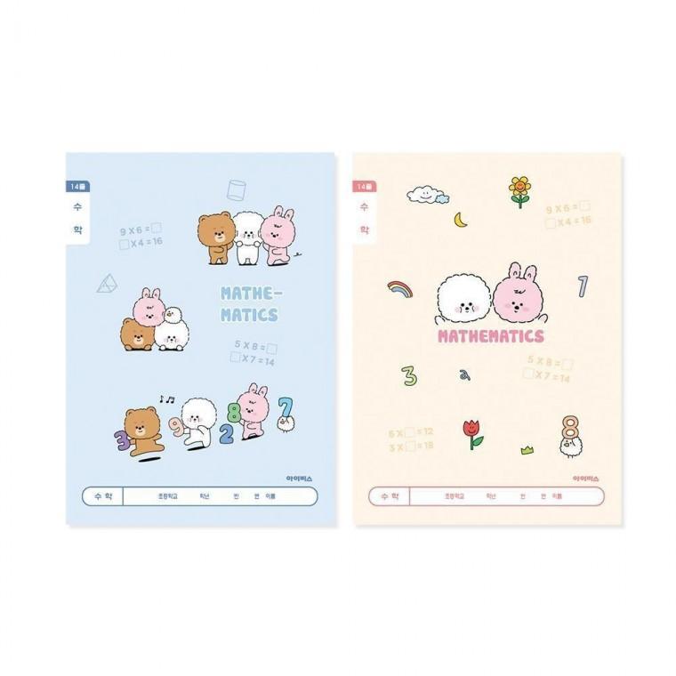 ibis 1000 초등 1-2 수학 1박스 200개입 12215