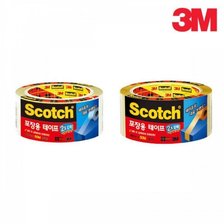 3M 스카치 두배 강력한 포장용 테이프 3615R