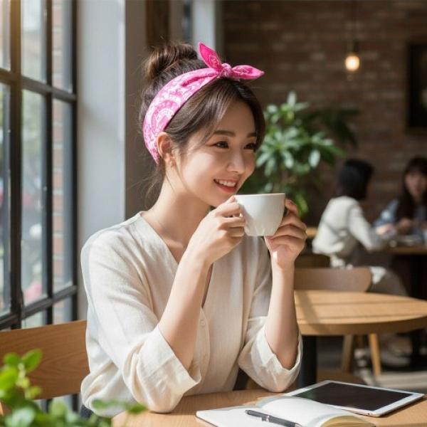 모커스 패션 반다나 멀티 스카프 손수건 SD-260704