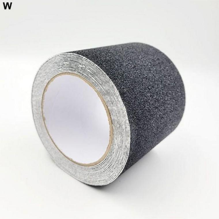 검은색 야외 미끄럼방지 테이프 5M X 10CM 안전용