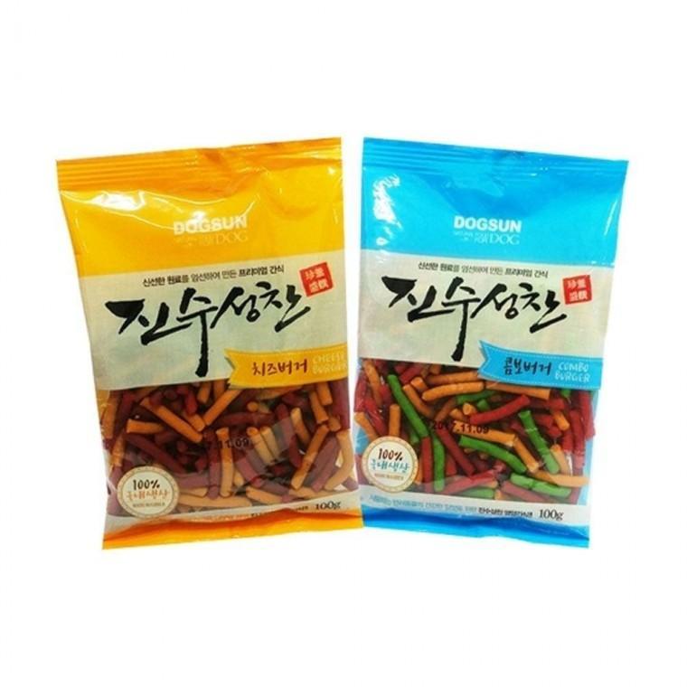 강아지트릿 영양간식 100g 80개 애완견간식 훈련 간식