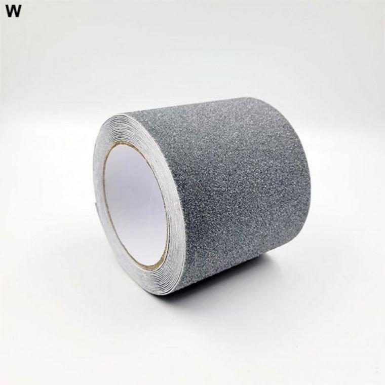 회색 야외 미끄럼방지 테이프 5M x 10CM 안전용