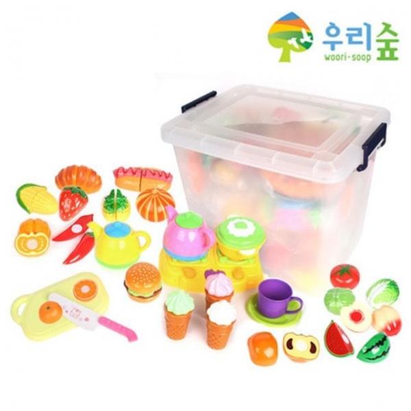 그릇과 음식세트 88종 소꿉놀이 역할놀이