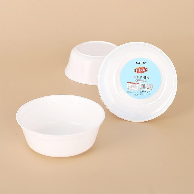 다회용 공기 10개입(12cm) 일회용그릇