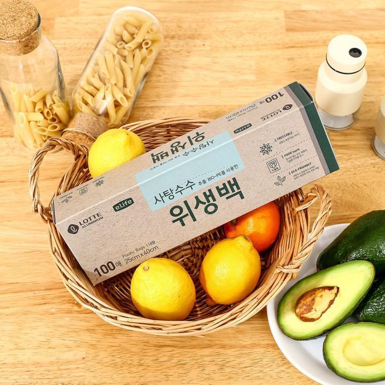 사탕수수 추출 BIO-PE 위생백 100매입(대)