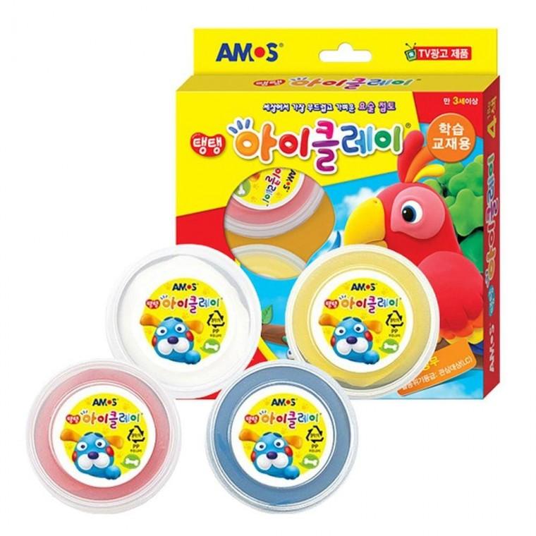 1P 4색 점토 학습용 만들기 데코 아이클레이 미술놀이