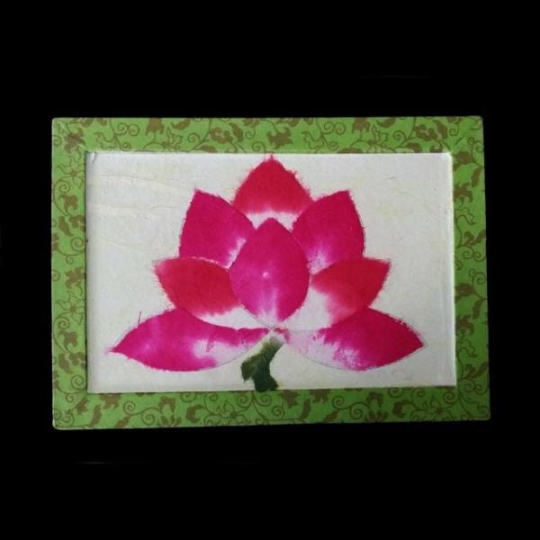 한지그림 연꽃 한지공예 전통그림 만들기 DIY 재료