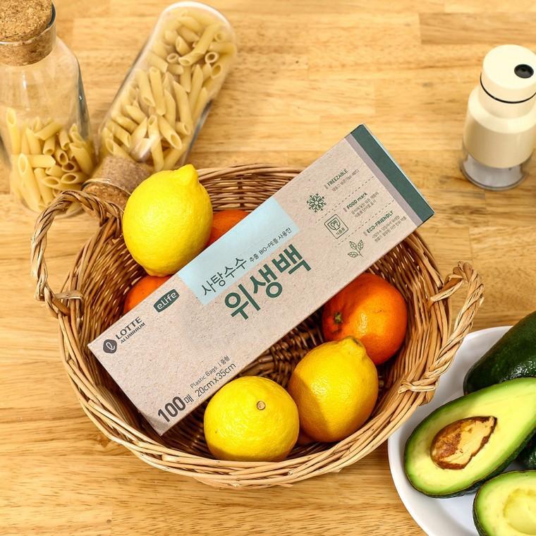 사탕수수 추출 BIO-PE 위생백 100매입 중