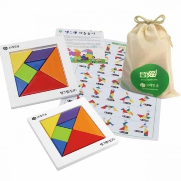 더블 칠교놀이 칠교퍼즐 수학교구 사고력교구