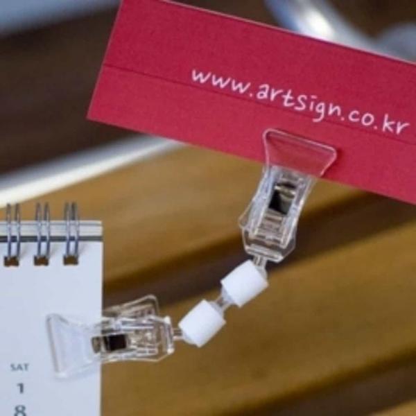 쇼클립 2볼 양쪽집게 진열클립
