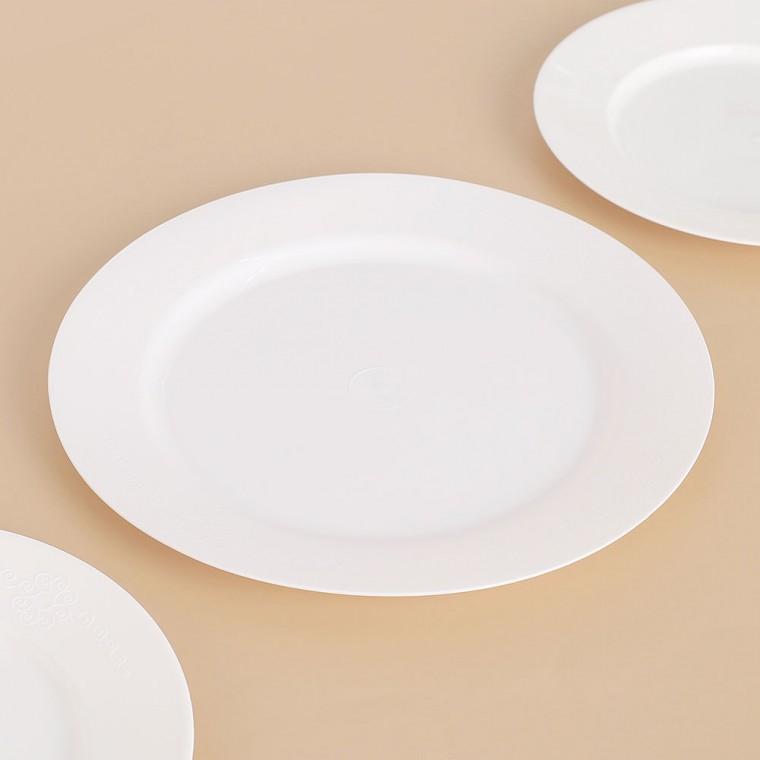 다회용 접시 10개입(25cm) 플라스틱접시