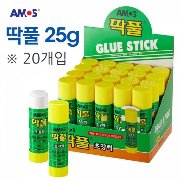 아모스 딱풀 25g 1박스 (20개입)