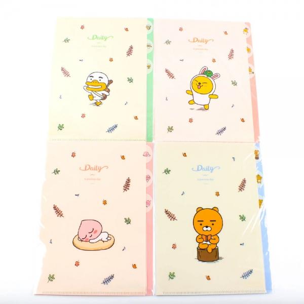 609C] 2500 카카오프렌즈 데일리 인덱스 파일 (8개세트)
