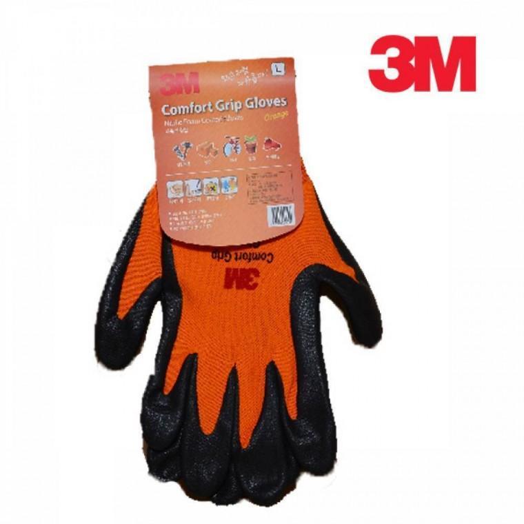 3M 니트릴 폼 컴포트그립 칼라장갑 4가지색상