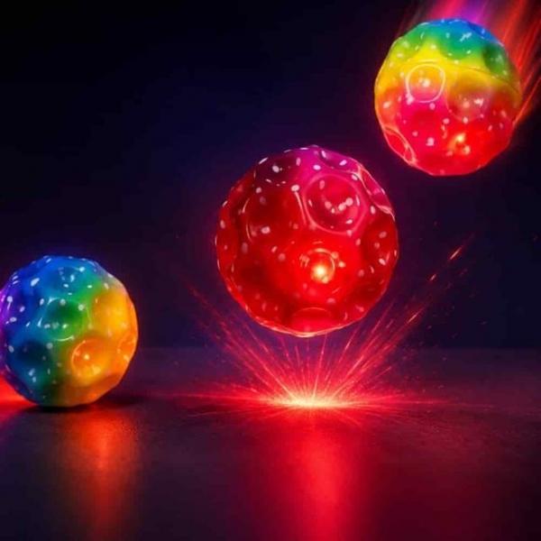 LED 탱탱볼 피크닉장난감 불빛탱탱볼 LED바운스볼 볼게임