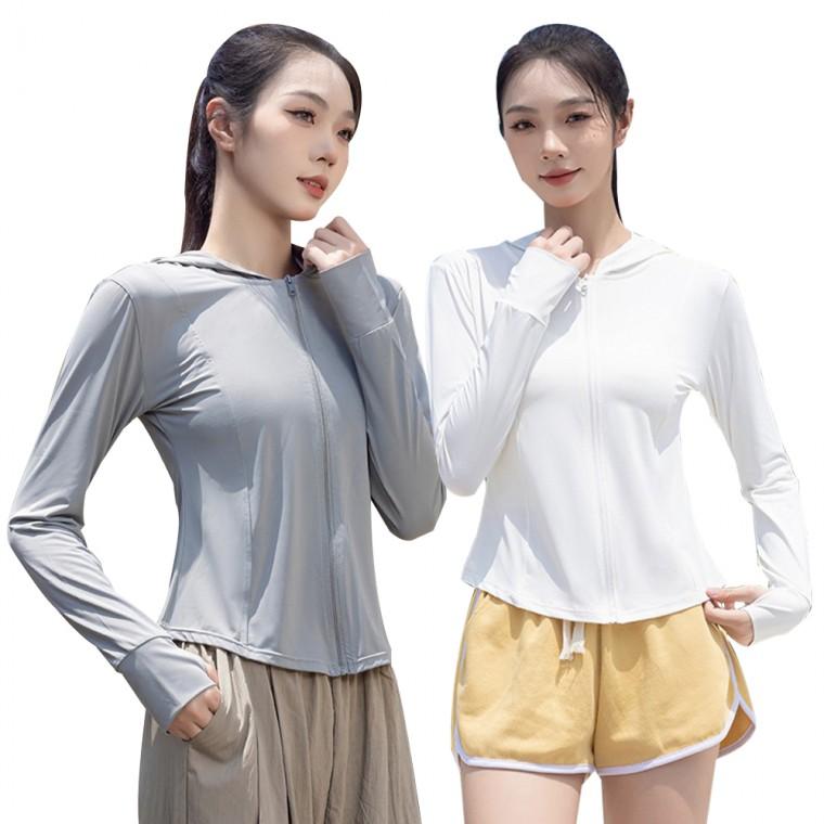 UV 자외선차단 쿨링 집업 후드