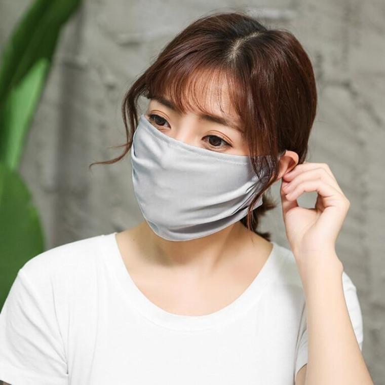 숨쉬기 편한 UV차단 마스크(그레이)/ 빨아쓰는마스크