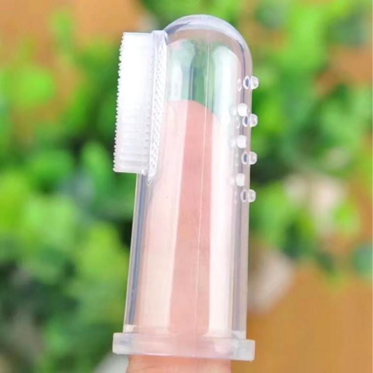 애견 손가락칫솔 치석제거 미니칫솔