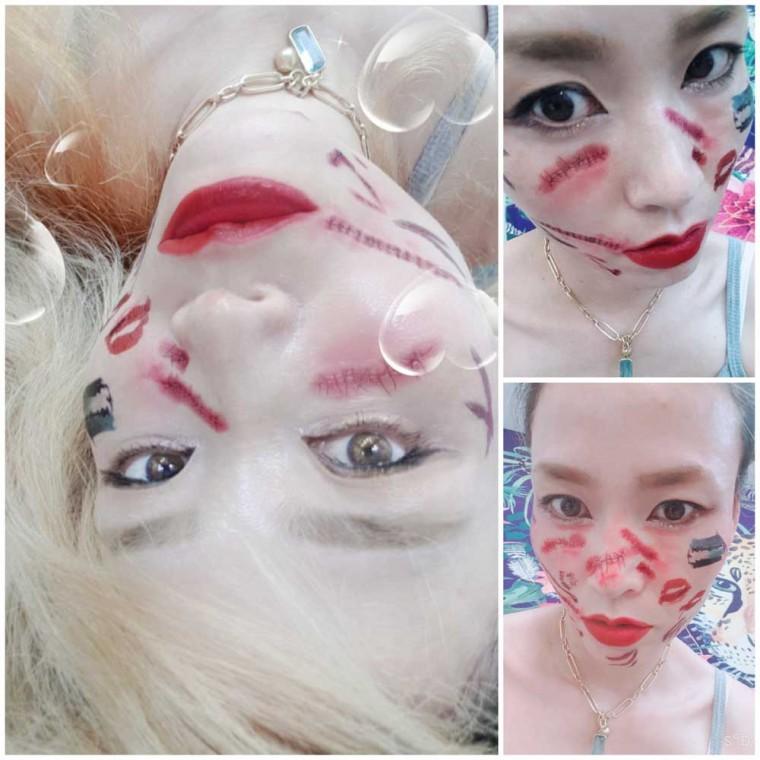 맑고 깨끗하고 투명한 할로윈 타투스티커 파티 행사용품 상처스티커