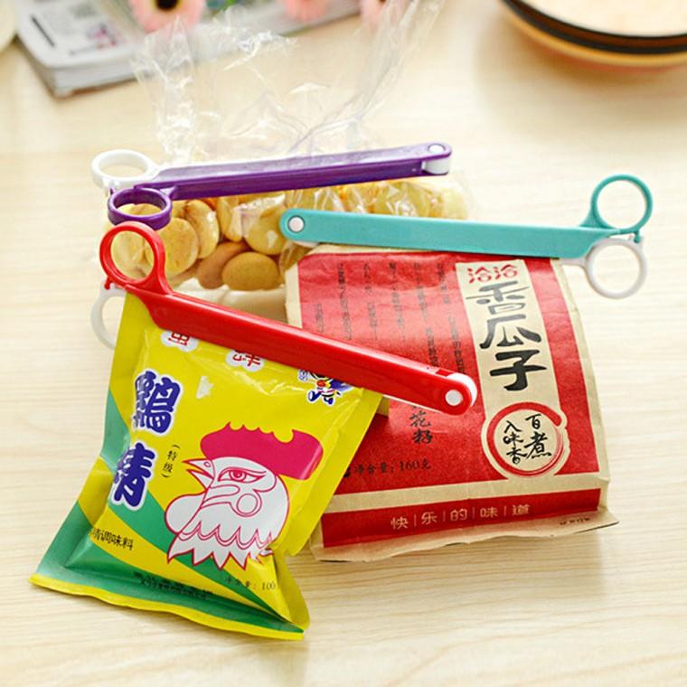 과자 조미료 봉지 밀폐 밀봉 클립 마개 집게