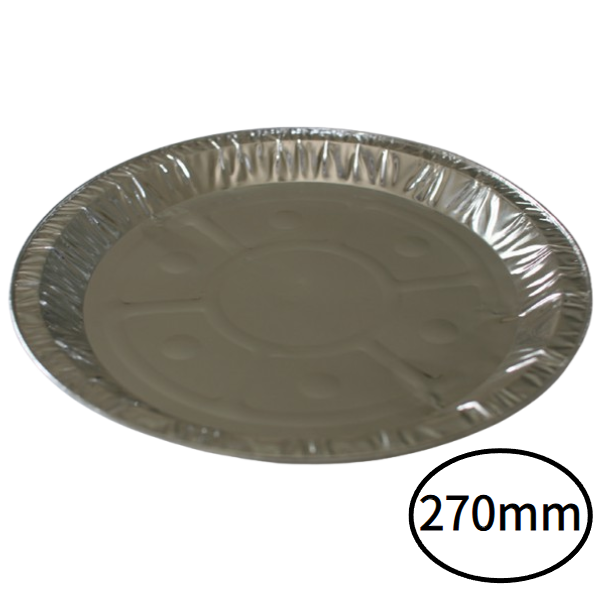 삼진 은박 접시 일회용접시 270mm 1박스 500개입 다용도 야외 업소