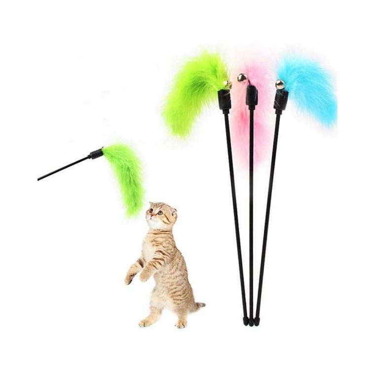 고양이 깃털스틱
