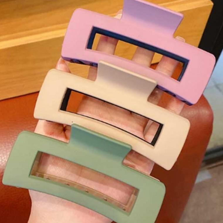 여성 여자 헤어 집게핀 올림 머리 포인트 패턴 데일리 러블리 캐주얼 컬러 심플 패션 악세사리 소품 용품